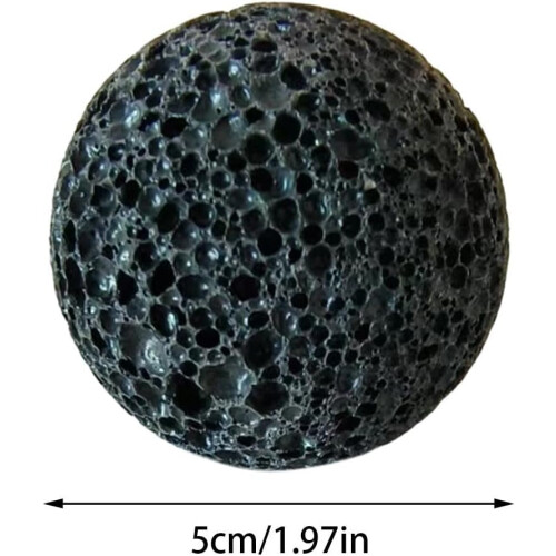 (Black, 1.57 Inch) 2 Μπάλες Πάχους Χεριού, Γυμναστικής, Μήνας, Ιδανική για Rock Climbing 1