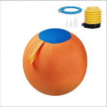 (Orange, Medium) Kalmerende bal voor honden, groot, scheurbestendig - oranje voor buitenspel