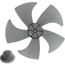 (size_name, 13.58 Inch) Upgraded Fan Blade Replacement, Replacement Fan Blade with 5 Leaves, Low Noise Design, Universal Fans Blades Propeller w