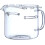(Silver, -) Bandeja microondas para bacon, vidrio 2.1L. 1