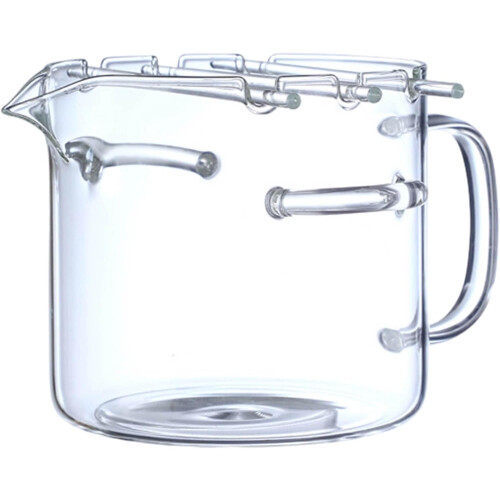 (Silver, -) Bandeja microondas para bacon, vidrio 2.1L.
