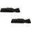 (Black_2pcs, -) Golf training hulpmiddel, elastische armband, verstelbaar - voor beginners 1