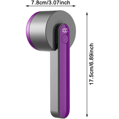 (Purple, -) Ηλεκτρική Ξυριστική Μηχανή Υφασμάτων, 2026, Lint Shaver 1