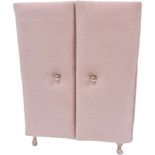(#F, -) Öppningsbar sammet soffa smyckeskrin – mini soffa förvaring arrangör för halsband örhängen armband, present för samlare
