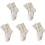 (White X5, color_name) 5 Ζευγάρια Μάλλινες Κάλτσες Γυναικών, Ζεστές, Χειμώνας 1
