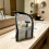 (Gray, -) Stehender Reise Toiletry Beutel, EVA Mesh, leicht, hängend (3, Schwarz) 6