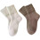 (White+beige, color_name) 2 Ζευγάρια Ζεστές Κάλτσες, Μάλλινες, Δώρο 1