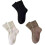 (Black+white+beige, color_name) 3 Ζευγάρια Θερμικές Κάλτσες, Μαλακές, Χειμώνας 1
