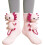 (2c, color_name) 2 Ζευγάρια 3D Πλεκτές Κάλτσες Ζώων, Crochet, Δώρο 1