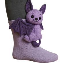 (A, color_name) 3D Knit Animal Socks for Women-Warm Soft Novelty Floor Socks, Cute Cozy Hand-Crocheted Stocking Stuffers Christmas Gifts