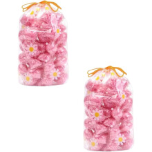 (60 Pack Pink, -) 30 Pastilhas Intensificadores Cheiro Lavagem, Mistura Cores, Amaciante