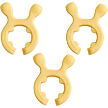 (Yellow, -) Silikon Topfclip Spatelhalter, multifunktional, antihaft (Gelb)