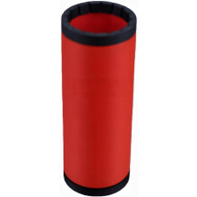(Red, -) 340 ml Doppel Dosenkühler, isolierte Hülle, für Bier & Soda (Schwarz)