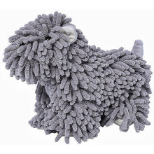 (Gray, -) Weiches Chenille Handtuch, Welpe Fuzzy Ball, für Bad & Küche (Braun)