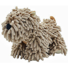 (Brown, -) Weiches Chenille Handtuch, Welpe Fuzzy Ball, für Bad & Küche (Braun)