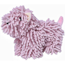 (Pink, -) Weiches Chenille Handtuch, Welpe Fuzzy Ball, für Bad & Küche (Braun)