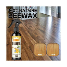 120ml OUHOE Furniture Beeswax Spray Furniture Floor Care Polish Waterproof Anti-Dry Cracking Scratch Refurbishment Wax