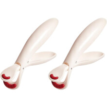 (White 2PCS, -) Forró edényfogó 2 db, szilikon nem csúszó konyhai csipesz, többcélú eszköz tálakhoz