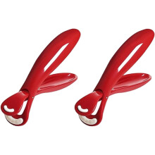 (Red 2PCS, -) Forró edényfogó 2 db, szilikon nem csúszó konyhai csipesz, többcélú eszköz tálakhoz