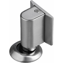 (Brushed Nickel, -) 2026 Magnetischer Türstopper, keine Bohrung, unsichtbar, schwer (Gold)