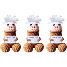 (A, 3pcs) 1 positiver Penis Puppe, witziger Schreibtisch Schmuck (A)