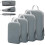 (Gray, One Size) 4 pungi compresie voiaj, esențiale 1