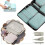 (Gray, One Size) 4 pungi compresie voiaj, esențiale 5