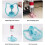(Blue, 1pcs) 2026 Automatic Dog Water Dispenser, Gravity Waterer 6