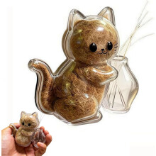 (1 Pcs, one size) Kissa viikset pidike jääkaappi magneetti