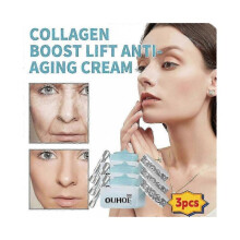 Ouhoe Collagen Anti-aging Cream Anti-aging Reorganization Firming Skin Fading Chloasma Anti-wrinkle Cream Anti-aging Skin Care Kit-8051057445896