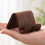 (2 Pcs, one size) Puinen puhelinteline pöydälle, bambu 7