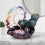 (Colour, 1pcs) Ceramic Backflow Incense Burner, Waterfall, 7 Chakras 8