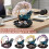 (Pink, 1pcs) Ceramic Crystal Tree Waterfall Backflow Incense Burner, Incense Holder for Home 2