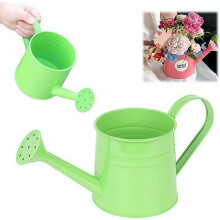 (Green, One Size) 1L metalli kastelukannu, vintage