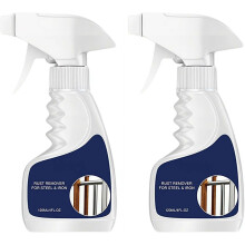 (2pcs, 1 Fl Oz (Pack of 1)) Spray Removedor Ferrugem Metais, 120ml, Aço e Cobre Concentrado