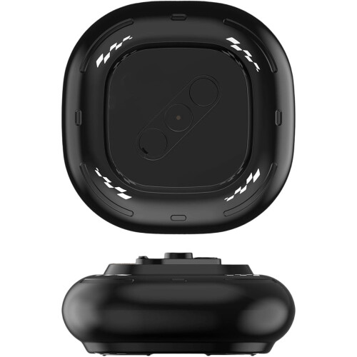 (Black, -) Lebendköder Belüfter, automatischer schwebender Aerator für Eimer, leise