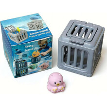 (Octopus, 1set) Jouets plongeon piscine, cage sauvetage sous-marine, animaux flottants, enfant