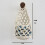 (Earth Tone, X-Small) Set colgantes macrame algodón, plantas interior. 8