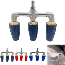 (Blue, aluminum) 2026 kolmoisturbo suutin, korkeapaine