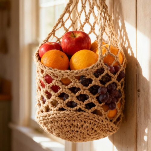 (Earth Tone, Small) Set colgantes macrame algodón, plantas interior. 2
