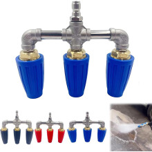 (Blue, copper) 2026 kolmoisturbo suutin, korkeapaine
