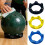(Black, 1pcs) Rotator bile bowling, 360, curățat 4