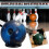 (Black, 1pcs) Rotator bile bowling, 360, curățat 6