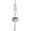 (Style D, 1pcs) Colgante macrame plantas, algodón cuentas madera. 1