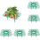 (5 Pcs, One Size) Square Strawberry Support Racks, Anti-Rot, Growing Frame 1