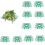 (10 Pcs, One Size) Square Strawberry Support Racks, Anti-Rot, Growing Frame 1