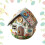 (Style D, 1set) Easter Felt Egg House Craft Kit, Embroidery, Bunny 1
