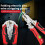 (2 Pcs, one size) Foldable Wire Stripper Multi Tool, 16-in-1, Circuit Tester 3