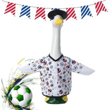 (Blue, 1set) Tenue oie porche thème foot, costume coupe, pour statue 58cm