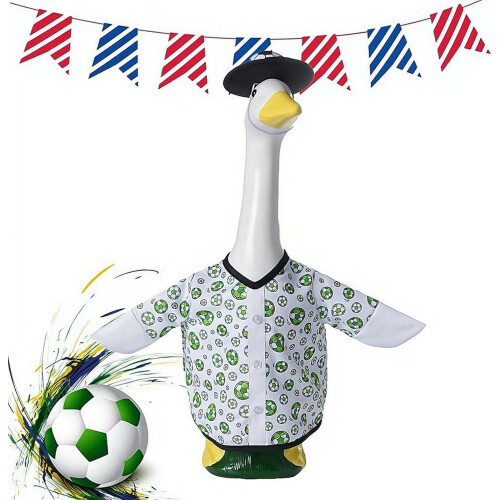 (Green, 1set) Jalkapallo teema hanhi asu, 58cm